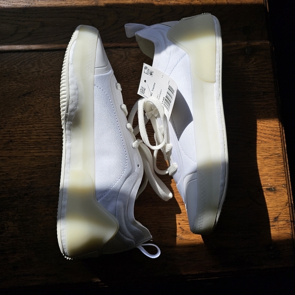 NWT Adidas x Stella Mc Cartney Treino White Sneakers Size 7 - Picture 6 of 11